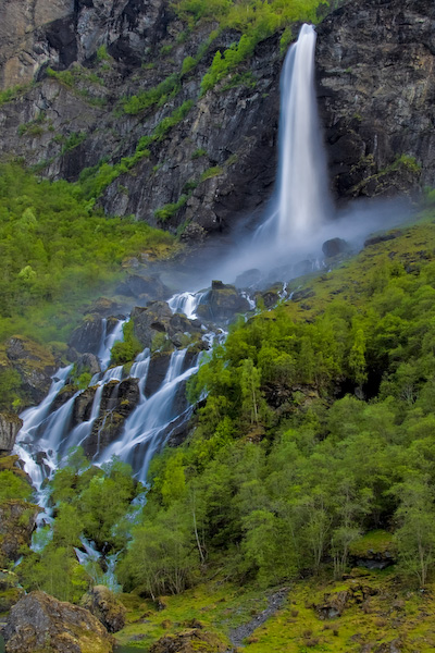 Rjoandefossen, Flamsdalen, Norway