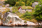 Turf house by Sotenkanalen, Bohuslan